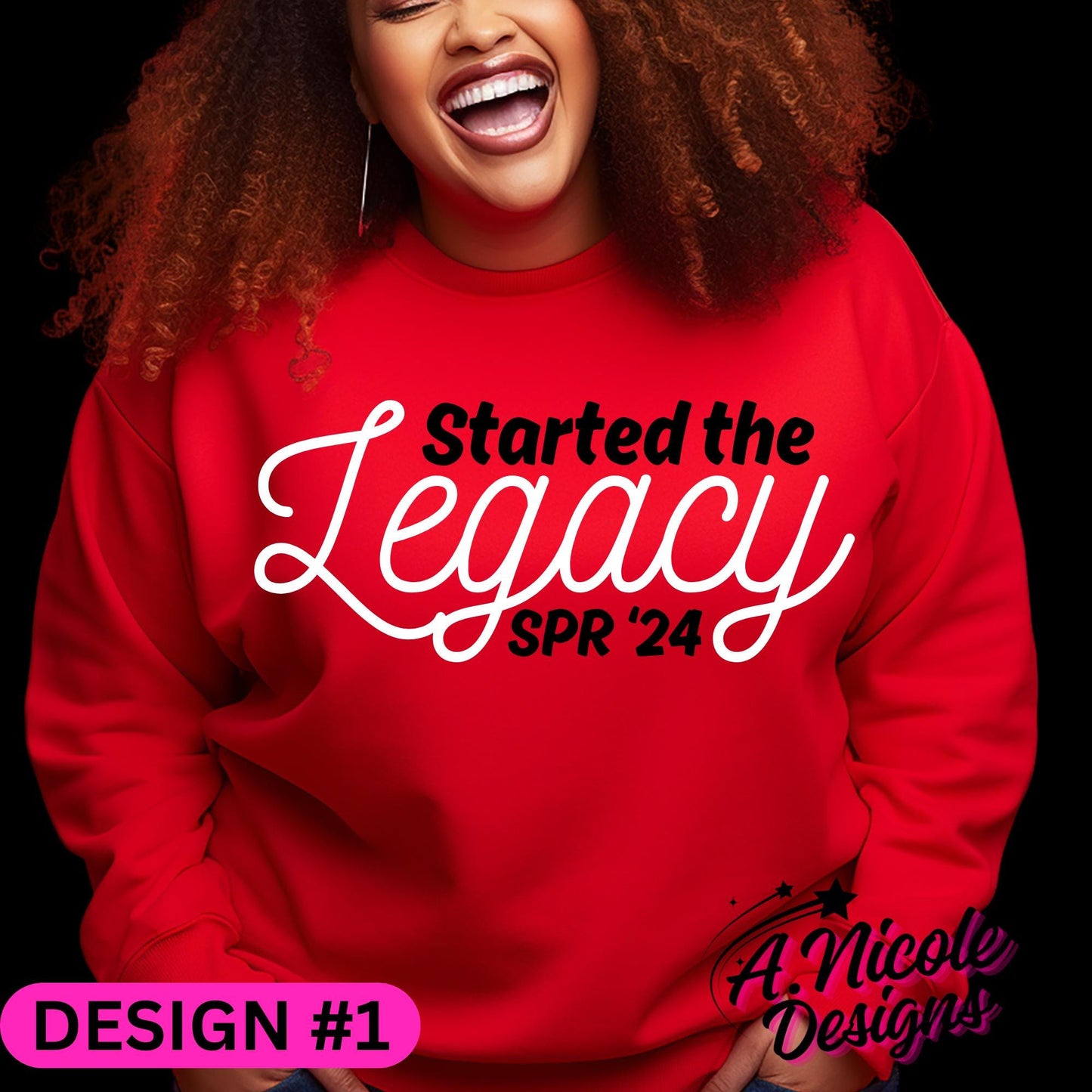 Started the Legacy Shirt Personalized  | Sorority Girl | Delta Sigma Theta Sorority | DST