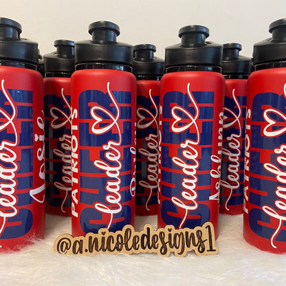 Cheerleader Water Bottles Style 4