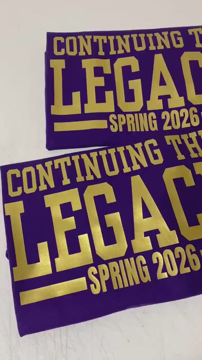 Omega Psi Phi Inspired Continuing the Legacy Shirt