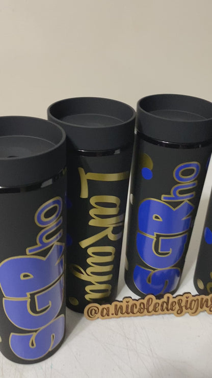 SGRho Tumbler w/ Name