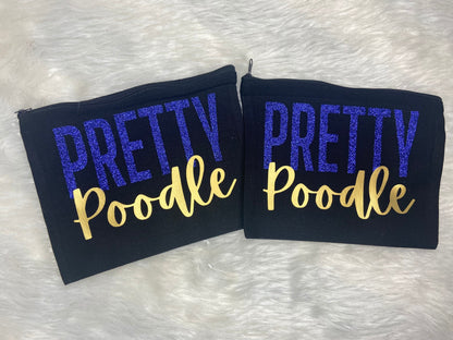 Pretty Poodle Makeup Bag / SGRho