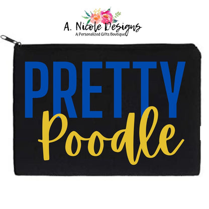 Pretty Poodle Makeup Bag / SGRho