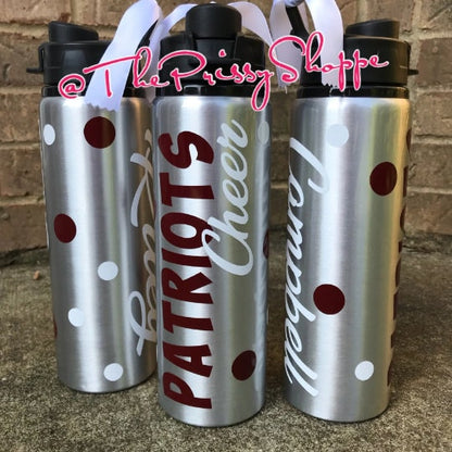 Cheerleading Water Bottles Style 3
