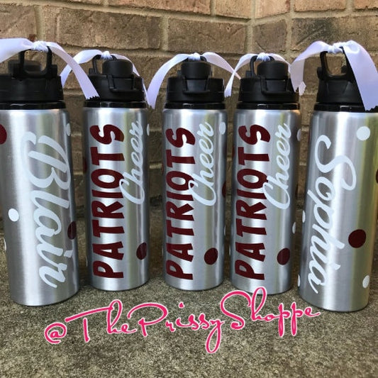 Cheerleading Water Bottles Style 3