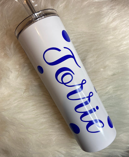 Stainless Steel Zeta Phi Beta/ Sorority Tumblers