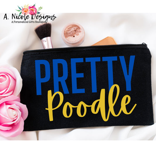 Pretty Poodle Makeup Bag / SGRho