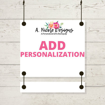 Add Extra Personalization