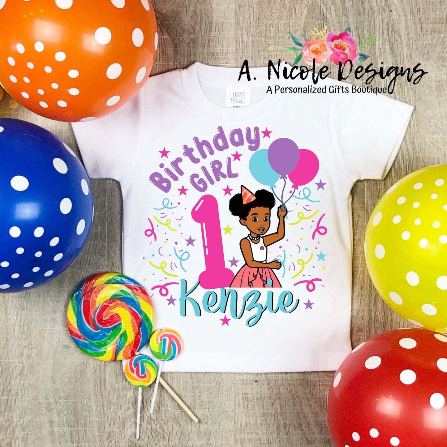 Gracie’s Corner Birthday Shirt | Kids Birthday Shirt | Gracie’s Corner